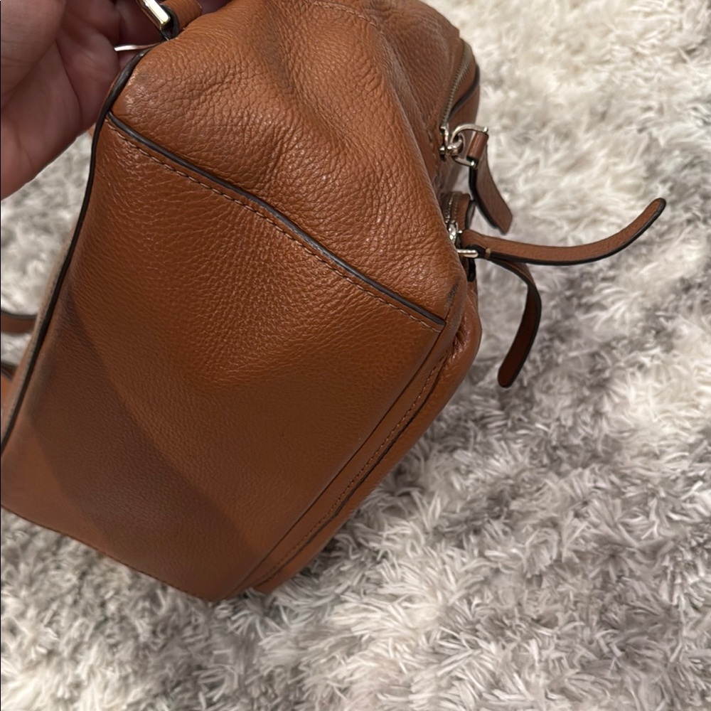 Kate Spade Cognac Leather Mini Backpack - Picture 15 of 16